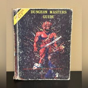 Advanced Dungeons & Dragons Dungeon Masters Guide 1979